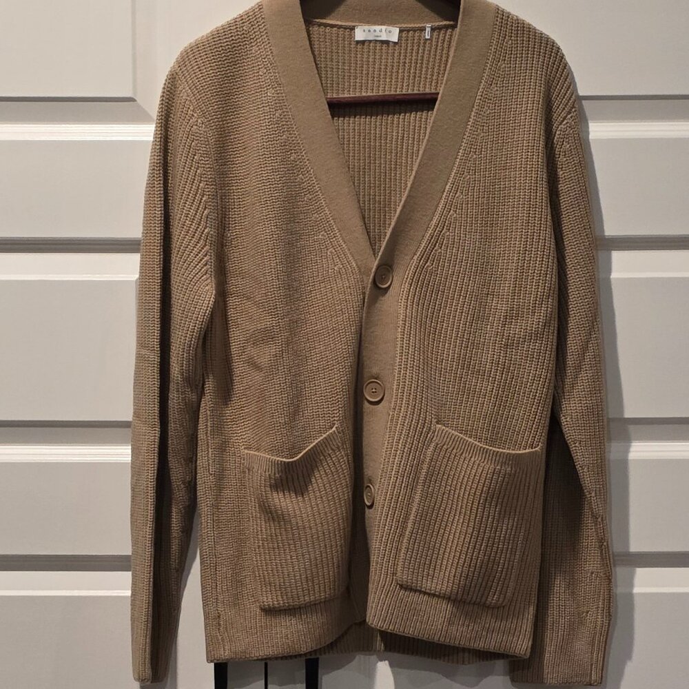 NWT: Sandro Rib Cardigan - Picture 4 of 6